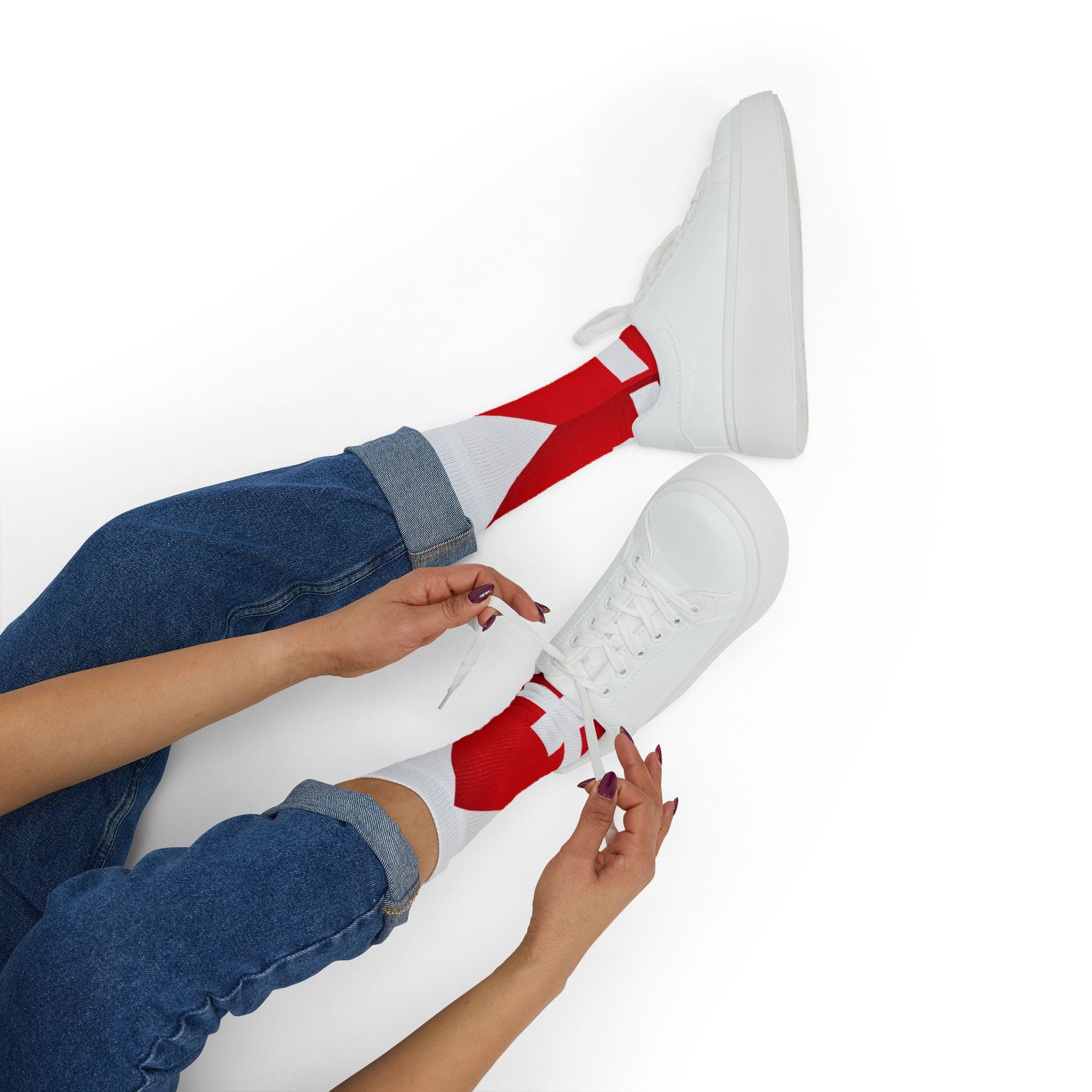 Love & Peace Sublimation Sock
